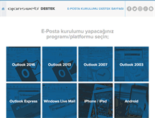 Tablet Screenshot of destek.ajansweb.com